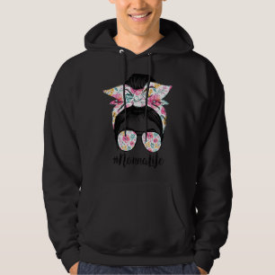 Sudadera Nonna Life Messy Hair Bun Floral Mujeres Da de Mad