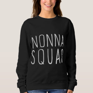 Sudadera Nonna Squad Cute Funny