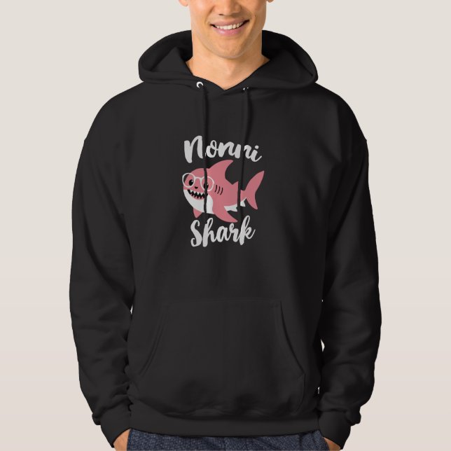 Sudadera Nonni Shark Mother's Day Grandma Funny (Anverso)