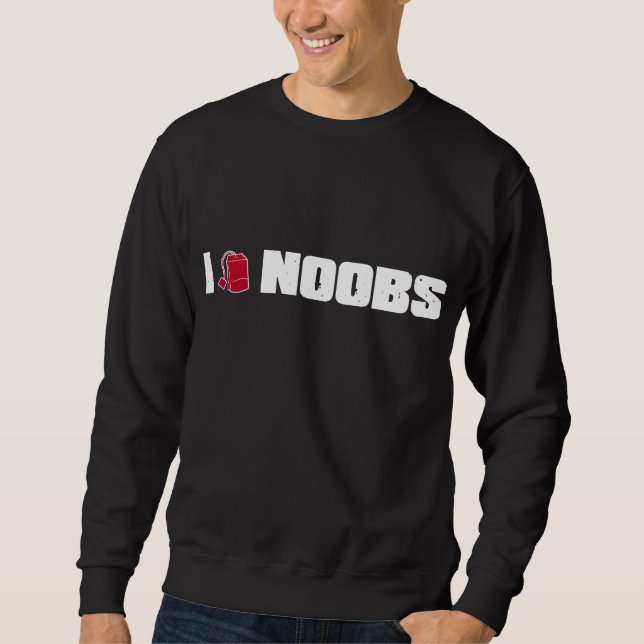 Sudadera Noobs I (de la bolsita de té) (Anverso)