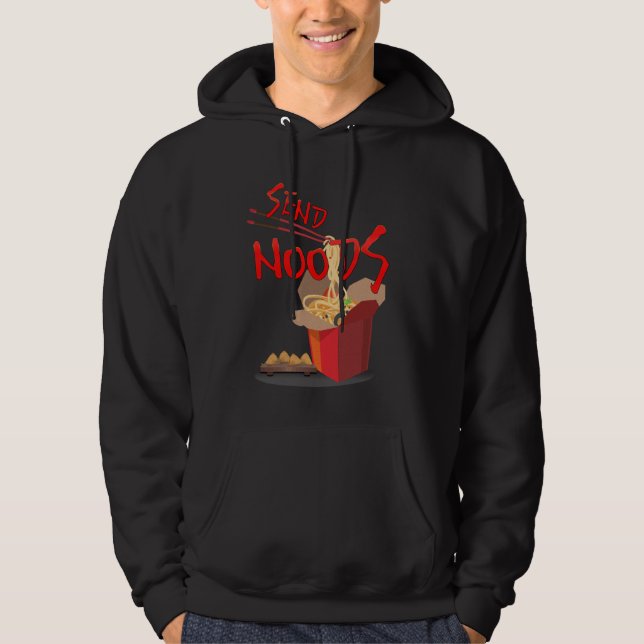 Sudadera Noodles chinos envían NOODS Comida asiática Ventil (Anverso)