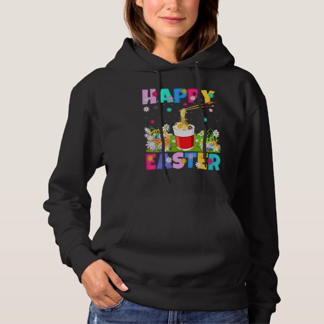Sudadera Noodles Happy Easter Bungalows Cup Noodles Easter  (Anverso)