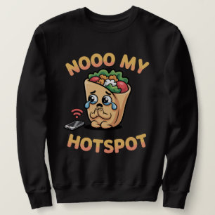 Sudadera Nooo Mi Hotspot – Divertido Meme de Brainrot Itali