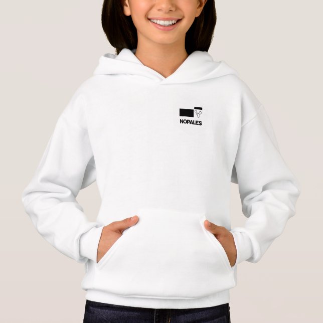 Sudadera Nopales.io para Niñas (Anverso)