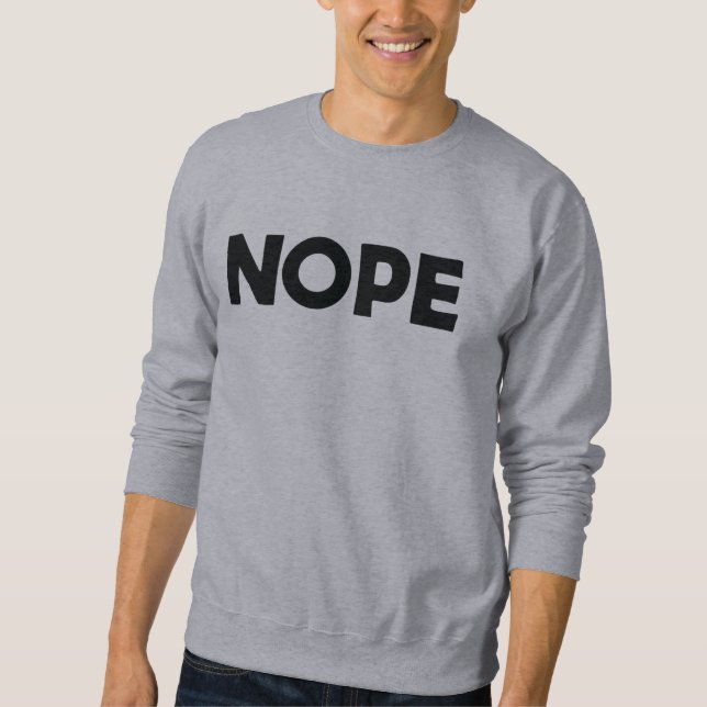 SUDADERA NOPE (Anverso)