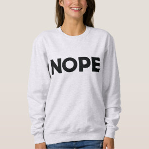 SUDADERA NOPE