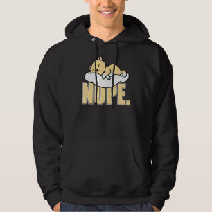 Sudadera Nope Cat Lazy Sunday Slogan