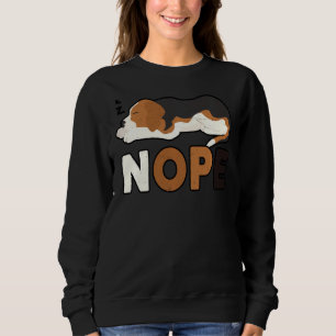 Sudadera Nope Lazy Beagle Mujeres Hombres Cute Beagle