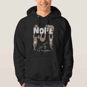 Sudadera Nope Lazy Chill Out Day Cute Sloth Apparte