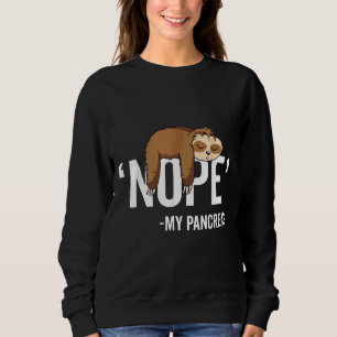Sudadera Nope Mi Páncreas Cute Slote Tipo Td Diabetes Funn
