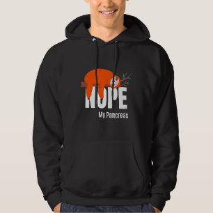 Sudadera Nope Mi páncreas Diabetes Fu tipo 1 Tragamonedas