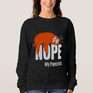 Sudadera Nope Mi páncreas Diabetes Fu tipo 1 Tragamonedas