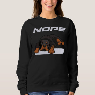 Sudadera Nope Rottweiler Dueño de Perro Rottweiler Animal M