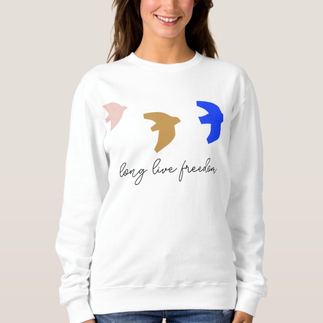 Sudadera Nordic Birds Sweatshirt (Anverso)