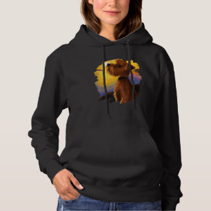 Sudadera Norfolk Terrier Scottish Dog Sunset Vintage Retro