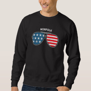Sudadera Norfolk Virginia Va Us Cities America 4 De Julio