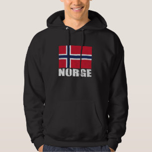 Sudadera Norge Flag Grunge Vintage Souvenir Noruega