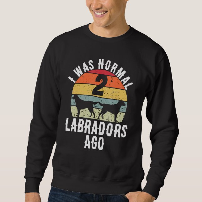Sudadera Normal 2 Labrador Retriever Labrador lab dog_1 (Anverso)