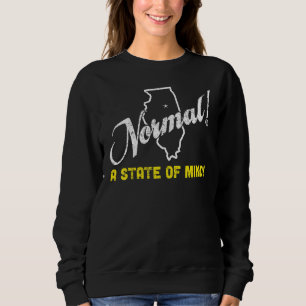 Sudadera Normal Illinois Un Estado Mental
