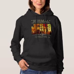 Sudadera Normal No Vuelve Jesús Es La Cruz Vintage T