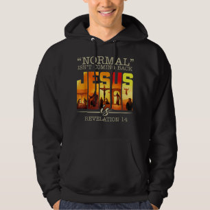 Sudadera Normal No Vuelve Jesús Es La Cruz Vintage T