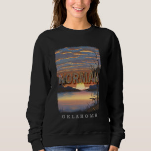 Sudadera Norman Oklahoma OK Lake Thunderbird Parque Estatal