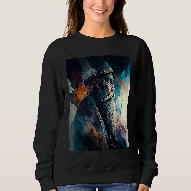Sudadera Norse Viking Valhalla Viking Nordic Mythology  2 (Anverso)