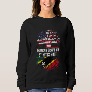 Sudadera Norteamericano Crecer Con Raíces De San Cristóbal