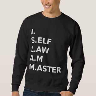 Sudadera Norteamericano moro yo soy amo