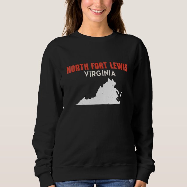 Sudadera North Fort Lewis Washington USA State America Trav (Anverso)