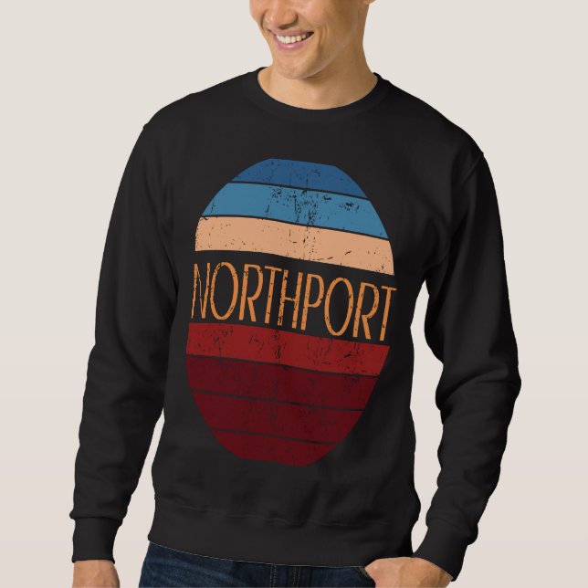 Sudadera Northport Alabama Halfwood (Anverso)