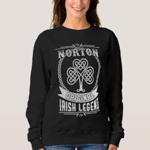 Sudadera Norton original leyenda irlandesa st patricday 2t4