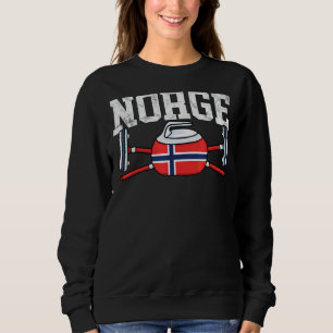 Sudadera Noruega Curling Broom Wince Sport Noruega Fl