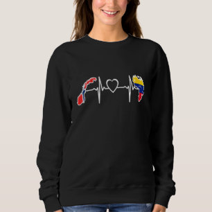 Sudadera Noruega Venezuela Bandera Noruego Venezolano Latid