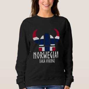 Sudadera Noruego noruega aka vikingo divertido norge nórdic