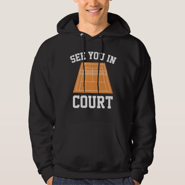 Sudadera Nos vemos en la corte (Anverso)