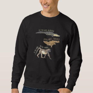 Sudadera Nos vemos luego como un cocodrilo