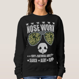 Sudadera Nosework Dog Sport Training Nose Work Scent Work F