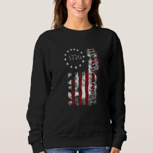 Sudadera Nosotros, el pueblo 1776 Independencia Patriótica
