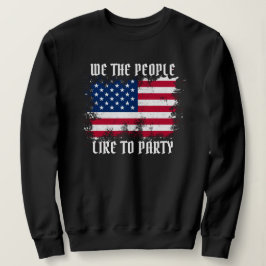 Sudadera Nosotros, el pueblo, la Bandera de Estados Unidos 