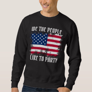 Sudadera Nosotros, el pueblo, la Bandera de Estados Unidos