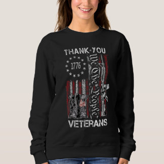Sudadera Nosotros el Pueblo les damos las gracias Veteranos