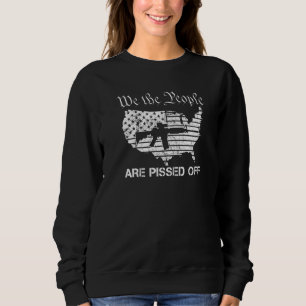 Sudadera Nosotros La Gente Estamos Enojados - AR15 Pro Dere