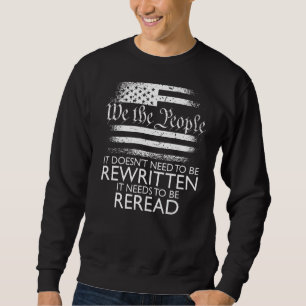 Sudadera Nosotros, La Gente Que Necesita Ser Leída De Nuevo