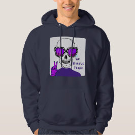 SUDADERA NOSOTROS MERECEMOS PAZ