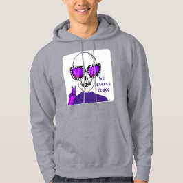 SUDADERA NOSOTROS MERECEMOS PAZ