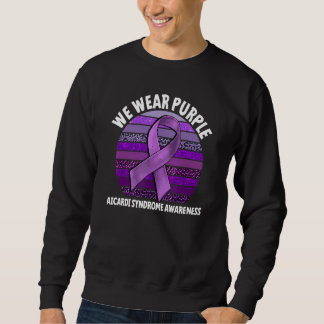 Sudadera Nosotros Vestimos Morado Por La Conciencia Del Sín
