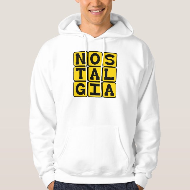 Sudadera Nostalgia, Anhelo Del Pasado (Anverso)