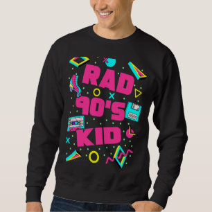 Sudadera Nostalgia de Rad 90 Kid 90 Rad estético retro 90