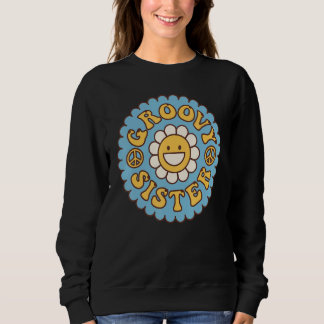 Sudadera Nostalgia estética de la hermana Groovy de los año